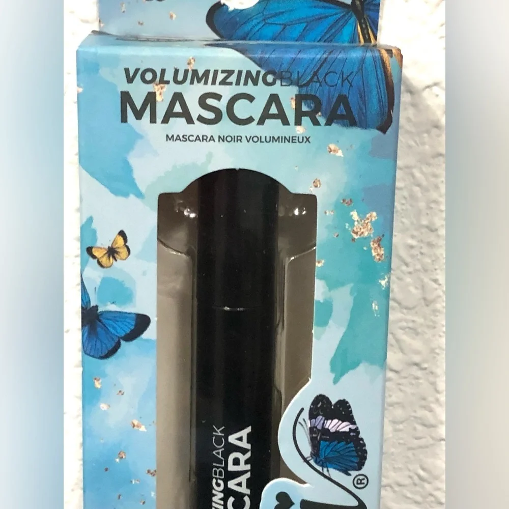 2pack black voluminous‎ intense length tapered brush mascaras new